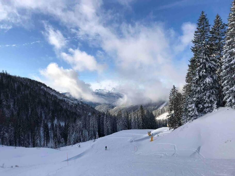 Alpenurlaub II Wohnung Mit Traumausblick Bad Mitterndorf Esterno foto